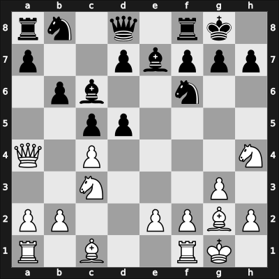 1957 Danmarksmesterskabet – Round 7 – Hage, Poul – 0-1 – Pedersen, Eigil – G26