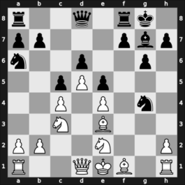 1957 Danmarksmesterskabet – Round 8 – Nielsen, Axel – 1-0 – Lauridsen, Evald – G28