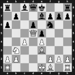 1957 Danmarksmesterskabet – Round 8 – Haahr, Thorkild – 1-0 – Andersen, Borge – G30