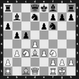1957 Danmarksmesterskabet – Round 9 – Norman Hansen, Holger – 1-0 – Nielsen, Axel – G33