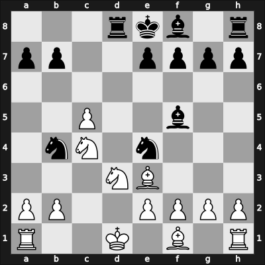 1957 Danmarksmesterskabet – Round 11 – Norman Hansen, Holger – 0-1 – Blom, Kaj – G41