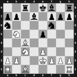 1957 Denmark ch corr – Round ? – Laustsen, Albert – 0-1 – Haahr, Thorkild – G3