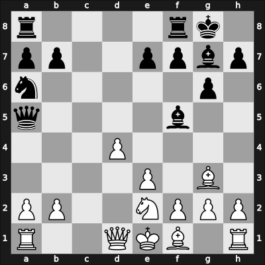 1957 Dublin zt – Round 3 – Fairhurst, William – 0-1 – Pachman, Ludek – G18