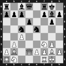 1957 Dublin zt – Round 4 – Benko, Pal – 1-0 – Llado Lumbera, Jaime – G31