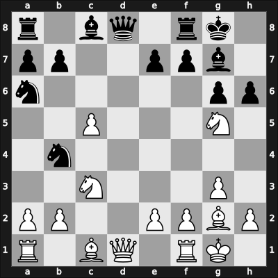 1957 Dublin zt – Round 5 – Dunkelblum, Arthur – 0-1 – Benko, Pal – G40