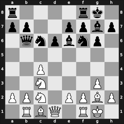 1957 Dublin zt – Round 7 – Dunkelblum, Arthur – 1-0 – Catozzi, Mauro – G50