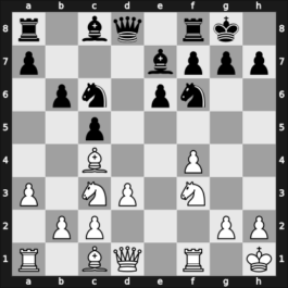 1957 Dublin zt – Round 7 – Plater, Kazimierz – 1/2-1/2 – Benko, Pal – G54