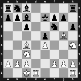 1957 Dublin zt – Round 8 – Gligorić, Svetozar – 1-0 – Llado Lumbera, Jaime – G66