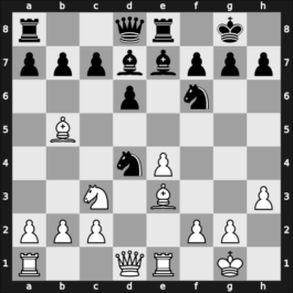 1957 Dublin zt – Round 9 – Llado Lumbera, Jaime – 1/2-1/2 – Fairhurst, William – G72