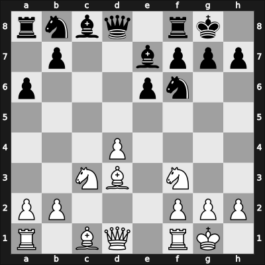 1957 Dublin zt – Round 10 – Fairhurst, William – 1/2-1/2 – Dunkelblum, Arthur – G77