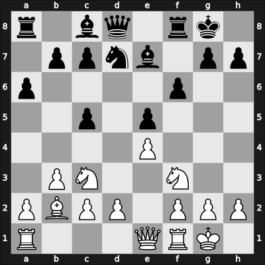 1957 Dublin zt – Round 13 – Schmid, Leo – 1/2-1/2 – Pachman, Ludek – G103