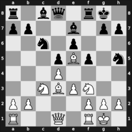 1957 Dublin zt – Round 15 – Benko, Pal – 1/2-1/2 – Pachman, Ludek – G115