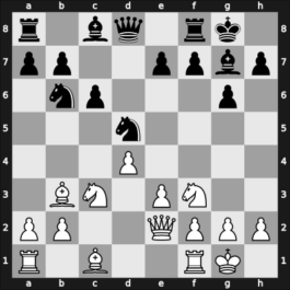 1957 Dublin zt – Round 15 – Dunkelblum, Arthur – 1/2-1/2 – Conrady, Alphonse – G117