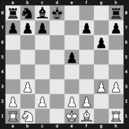 1957 Dublin zt – Round 16 – Dunkelblum, Arthur – 1/2-1/2 – Alexander Ronald Cheng – G130
