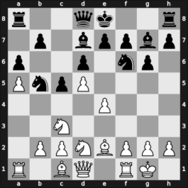 1957 EU Team Ch – Round 2 – Keres, Paul – 1/2-1/2 – Schmid, Leo – G15