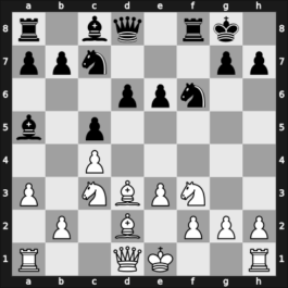 1957 EU Team Ch – Round 3 – Korchnoi, Viktor – 1-0 – Nedeljkovic, Srecko M – G23