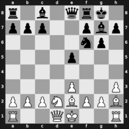 1957 EU Team Ch – Round 3 – Smyslov, Vladimir – 1/2-1/2 – Gligoric, Sofija – G25