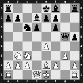 1957 EU Team Ch – Round 3 – Djurasevic, Branislav – 1/2-1/2 – Averbakh, Yuri L – G26