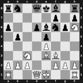 1957 EU Team Ch – Round 4 – Sefc, Jan – 0-1 – Petrosian, Tigran A. – G31