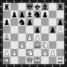 1957 EU Team Ch – Round 4 – Nedeljkovic, Srecko M – 1-0 – Kieninger, Georg – G34