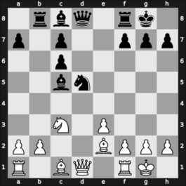 1957 Vienna (EU Team Ch) – Round 5 – Darga, Klaus – 1/2-1/2 – Keres, Paul Petrovich – G39