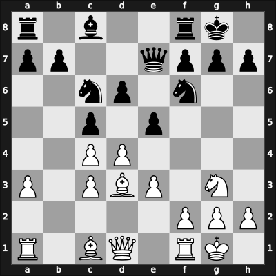 1957 EU Team Ch – Round 5 – Averbakh, Yuri L – 1/2-1/2 – Jaeger, Willy – G41