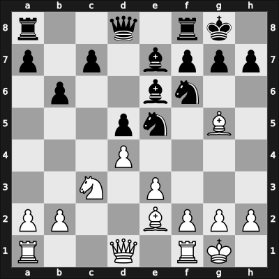 1957 FRG Ch – Round 1 – Rellstab, Ludwig Sr – 1/2-1/2 – Wolk, Sigmund – G2