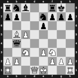 1957 FRG Ch – Round 8 – Heinrich, Wesko – 0-1 – Wolk, Sigmund – G11