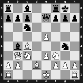 1957 FRG Ch 04th – Round 4 – Flad, Guenther – 1/2-1/2 – Wolk, Sigmund – G4