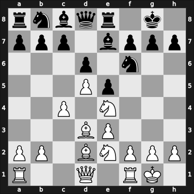 1957 FRG Ch 04th – Round 12 – Hodakowsky, Georg – 1/2-1/2 – Wolk, Sigmund – G8