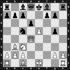 1957 FRG Ch Bad Neuenahr – Round 2 – Eisinger, Max Jr – 1/2-1/2 – Rellstab, Ludwig Sr – G6