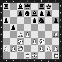 1957 FRG Ch Bad Neuenahr – Round 6 – Scheipl, Ralf – 1/2-1/2 – Wolk, Sigmund – G19