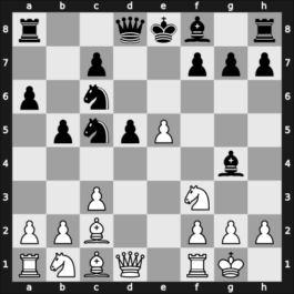 1957 FRG Ch Bad Neuenahr – Round 11 – Behle, Karl-Willi – 0-1 – Lehmann, Heinz – G33