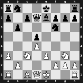 1957 FRG Ch Bad Neuenahr – Round 12 – Behle, Karl-Willi – 1/2-1/2 – Unzicker, Wolfgang – G34