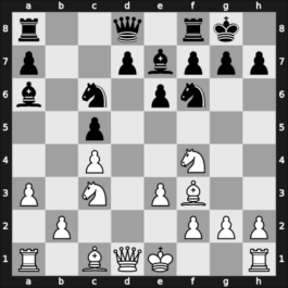 1957 GBR Ch 44th – Round 7.11 – Wood, Baruch – 1/2-1/2 – Horseman, DG. – G33