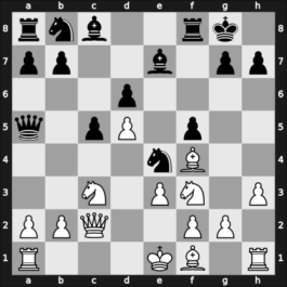 1957 Gotha – Round 1 – Uhlmann, Wolfgang – 0-1 – Vasiukov, Evgeni – G2