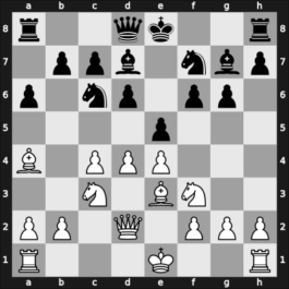 1957 HUN Ch – Round ? – Florian, Tibor – 0-1 – Lengyel, Levente – G10