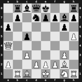 1957 HUN Ch 12th – Round ? – Florian, Tibor – 1-0 – Honfi, Karoly – G6