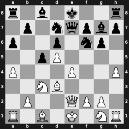 1957 HUN Ch 12th – Round ? – Gasztonyi, Endre – 1/2-1/2 – Kluger, Gyula – G11