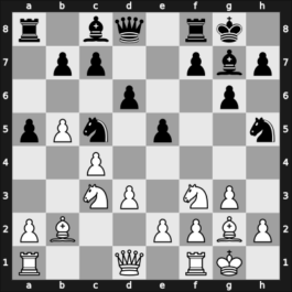 1957 HUN Ch 12th – Round ? – Papp, Laszlo – 0-1 – Honfi, Karoly – G21
