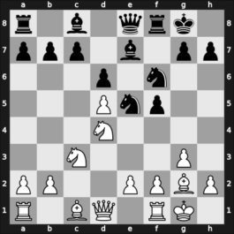 1957 HUN Ch Budapest HUN – Round ? – Gasztonyi, Endre – 1-0 – Papp, Laszlo – G3