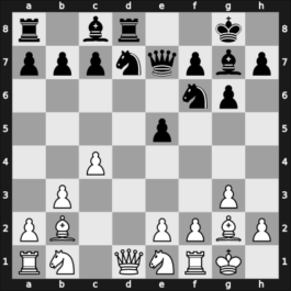 1957 HUN Ch Budapest HUN – Round ? – Koberl, Ferenc – 1-0 – Benko, Pal – G7