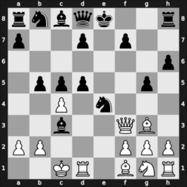 1957 HUN Ch Budapest HUN – Round ? – Portisch, Lajos – 1/2-1/2 – Barcza, Gedeon – G17