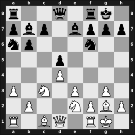 1957 HUN Ch Budapest HUN – Round ? – Lengyel, Levente – 1/2-1/2 – Barcza, Gedeon – G21