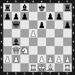 1957 HUN Ch Budapest HUN – Round ? – Szilagyi, Gyorgy Laszlo – 1/2-1/2 – Florian, Tibor – G26