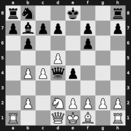 1957 Hamburg Ch – Round 4 – Schroeder, Andre – 0-1 – Rellstab, Ludwig Sr – G4