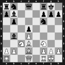 1957 Hastings5758 – Round 1 – Gligorić, Svetozar – 1-0 – Fazekas, Stephan – G8