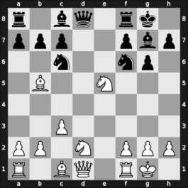 1957 Hastings5758 – Round 1 – Penrose, Justin – 1/2-1/2 – Gligoric, Sofija – G26