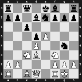 1957 Hastings5758 – Round ? – Penrose, Jonathan – 1-0 – Blau, Max – G40