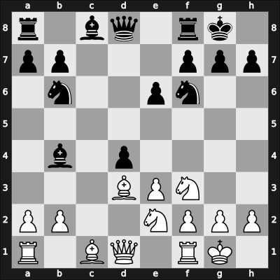 1957 Hoogovens – Round 1 – Van Scheltinga, Theo – 1/2-1/2 – O'Kelly de Galway, Alberic – G1